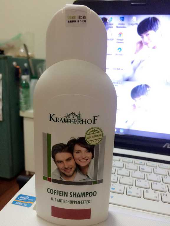 德國草本莊園KRAUTERHOF咖啡因健髮洗髮精