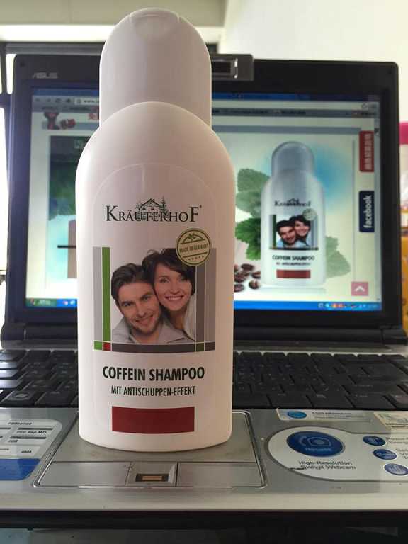 德國草本莊園KRAUTERHOF咖啡因健髮洗髮精