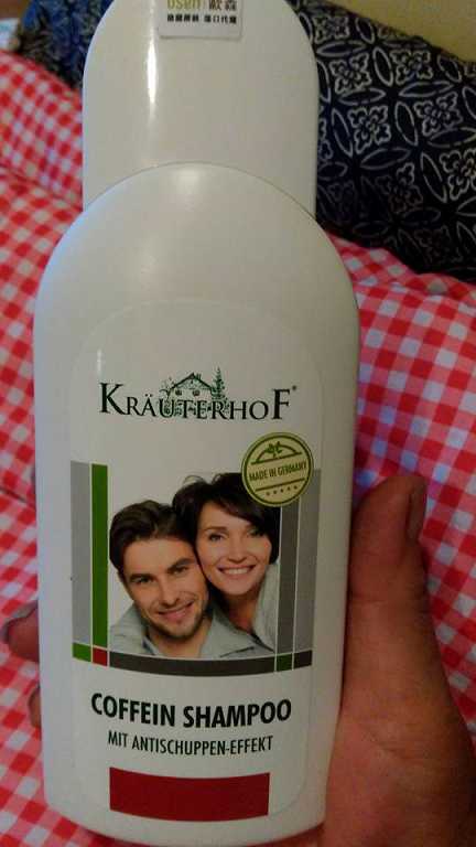 德國草本莊園KRAUTERHOF咖啡因健髮洗髮精