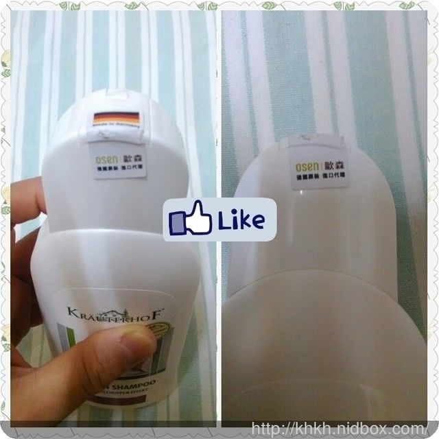 德國草本莊園KRAUTERHOF咖啡因健髮洗髮精