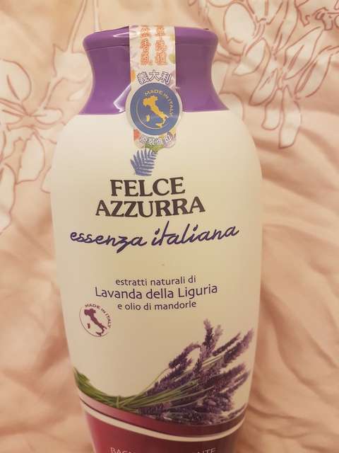 義大利翡翠藍Felce Azzurra香水沐浴乳