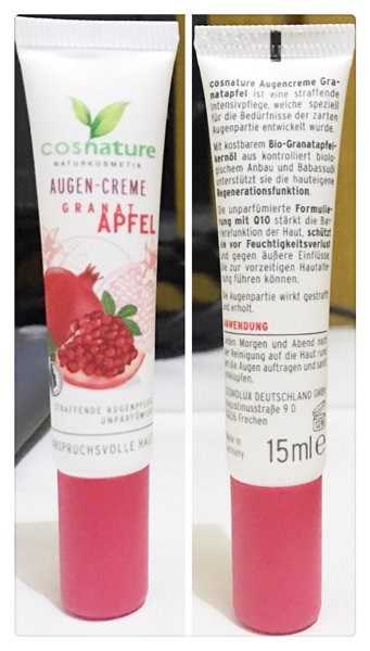 CosNature有機紅石榴緊緻拉提眼霜