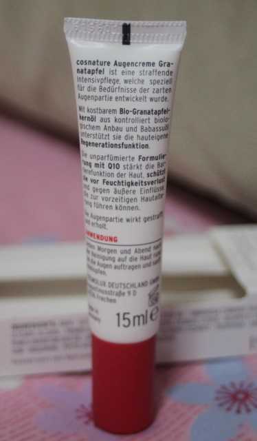 CosNature有機紅石榴緊緻拉提眼霜