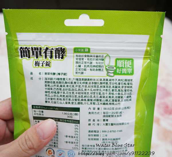 簡單有酵梅子錠