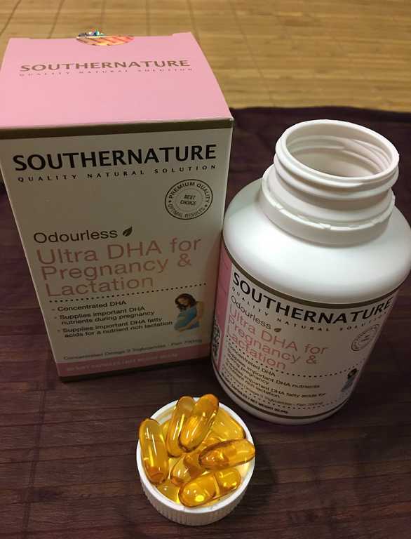 澳綠康倍SOUTHERNATURE媽咪魚油膠囊食品