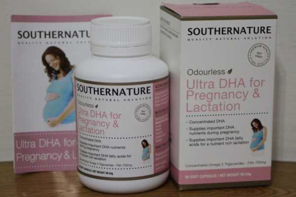 澳綠康倍SOUTHERNATURE媽咪魚油膠囊食品