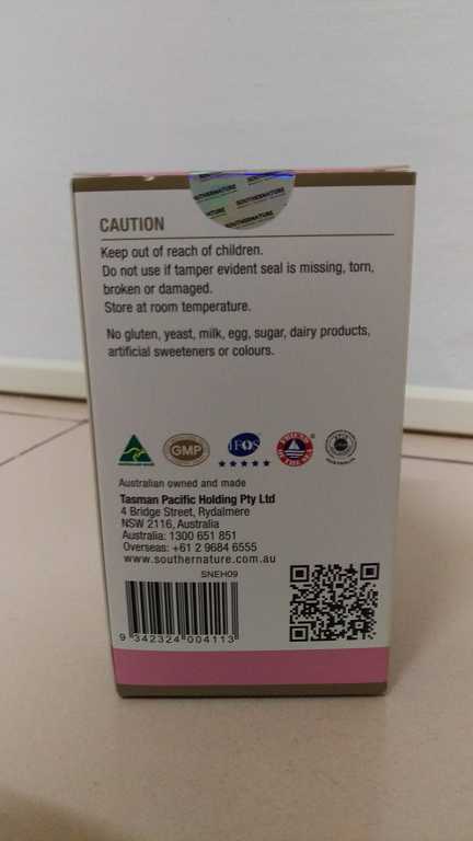 澳綠康倍SOUTHERNATURE媽咪魚油膠囊食品