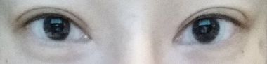 eyes before