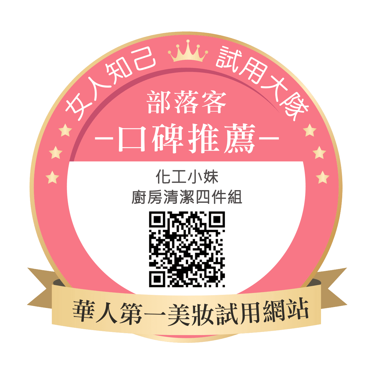 化工小妹 廚房清潔四件組
