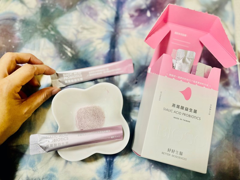 好好生醫 燕窩酸益生菌讓阿木調整體質同時還能兼顧養顏美容 試用