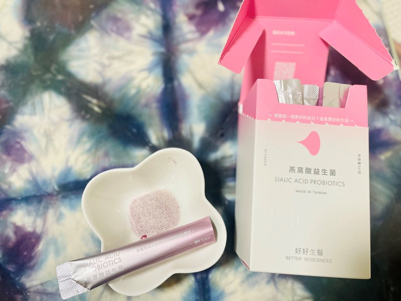 好好生醫 燕窩酸益生菌讓阿木調整體質同時還能兼顧養顏美容 試用