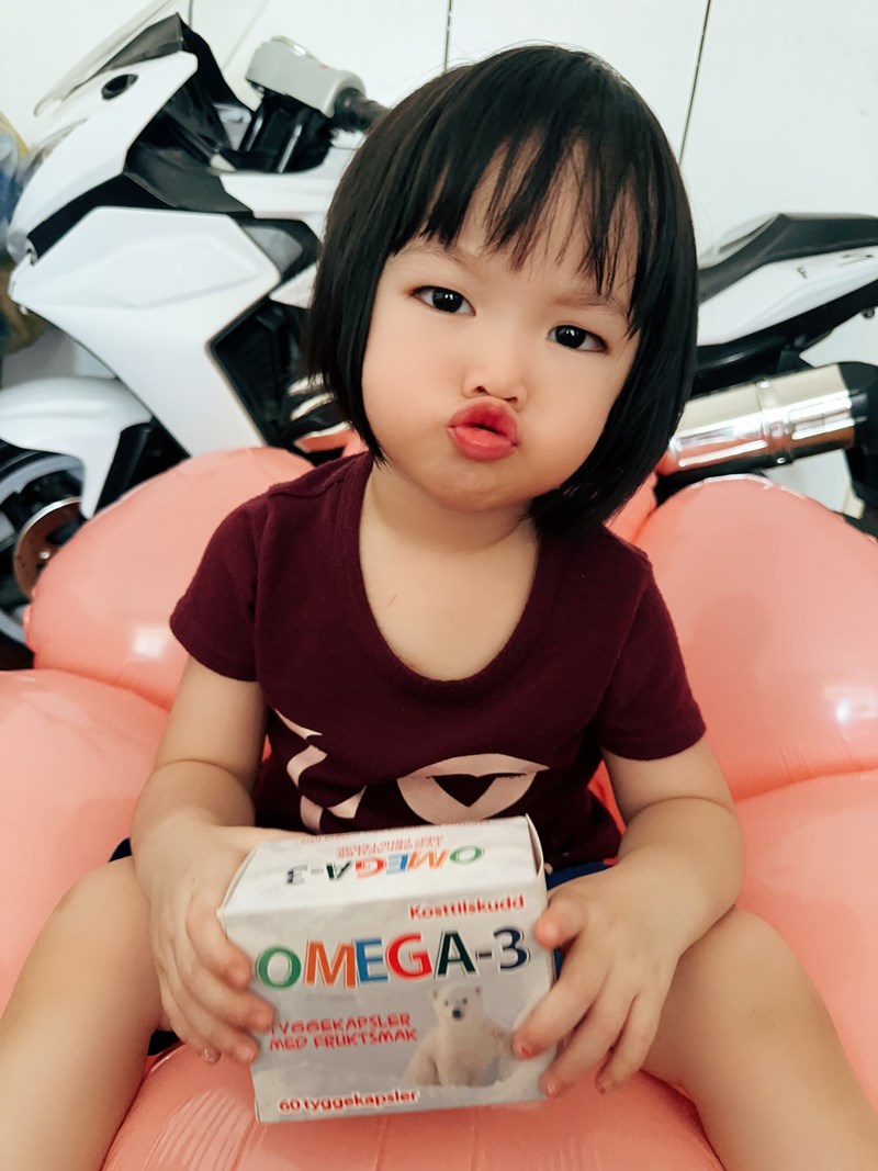 挪威北極熊兒童⿂油 寶貝們好愛的魚油❤吃出學習力與專注力 試用
