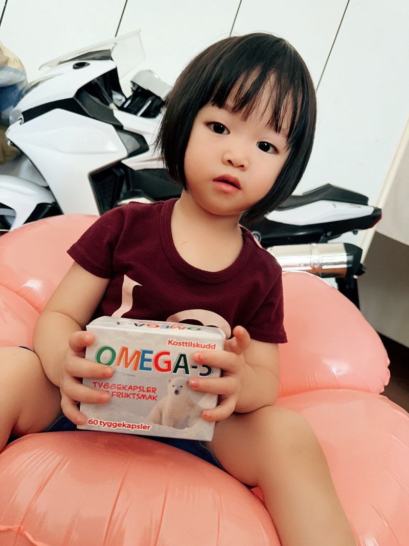挪威北極熊兒童⿂油 寶貝們好愛的魚油❤吃出學習力與專注力 試用