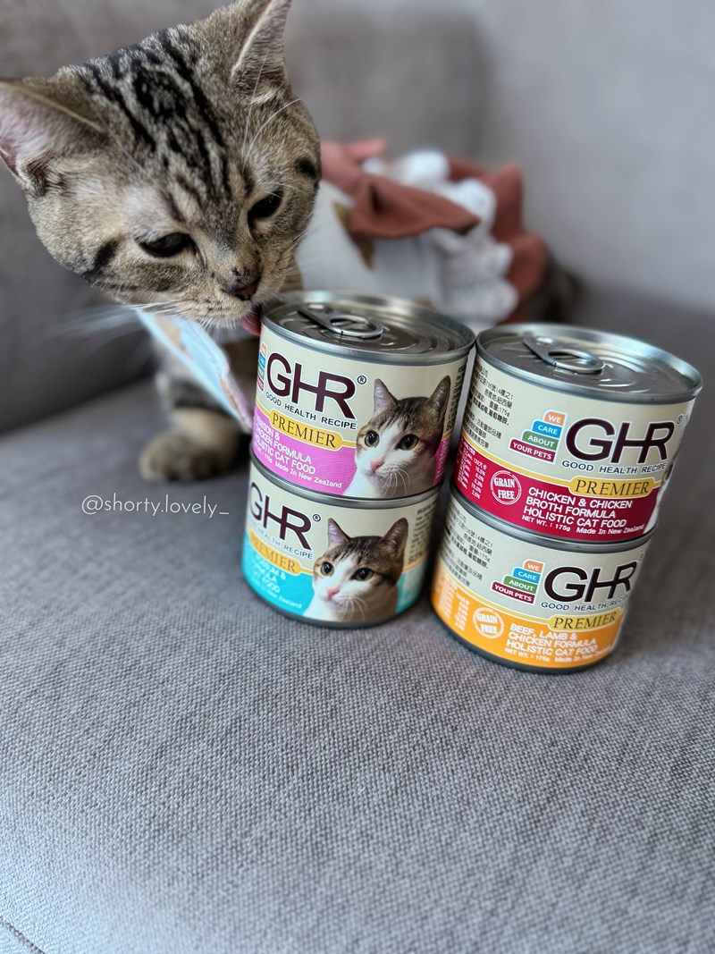 女人知己試用大隊,口碑行銷,部落客行銷,來自純淨自然無汙染的紐西蘭,自然主食罐,GHR 健康主義,GHR,貓用主食罐,貓罐,GHR貓用無穀主食罐,雞肉蔓越莓配方,鹿肉雞肉配方,牛羊加雞配方,刷尾負鼠肉雞肉配方,評價,口碑,適口性佳,心得,紐西蘭GHR,罐頭,貓咪,牛磺酸,軟骨素,維生素關節保健