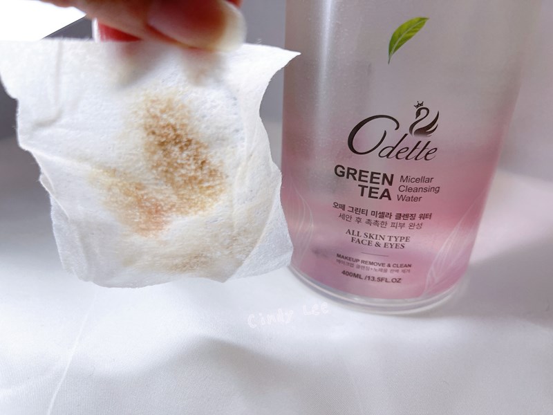 [保養]韓物通【Odette奧黛綠茶淨萃潔膚水】Cindy開