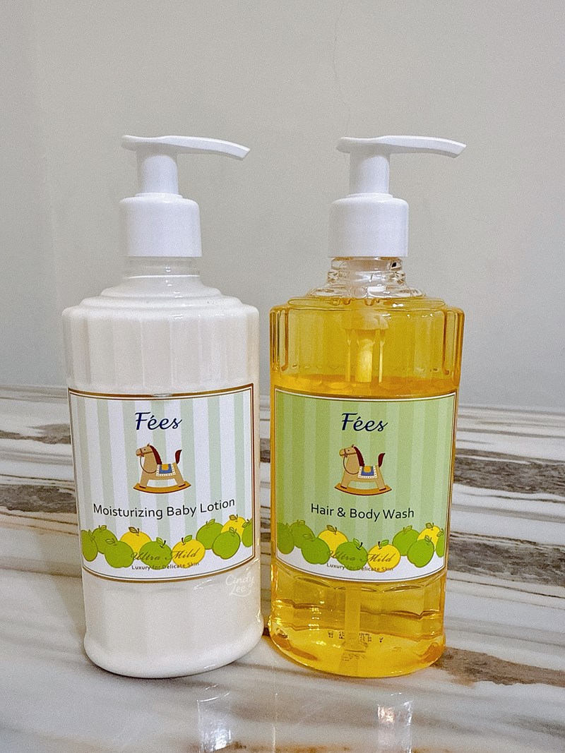 [保養]Fées BÉBÉ法緻【嬰兒柔護洗髮沐浴精及保濕乳液