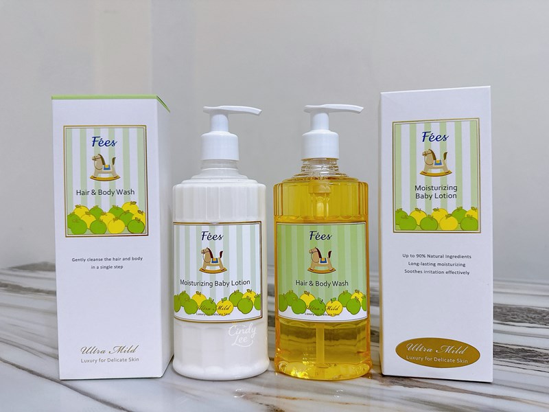 [保養]Fées BÉBÉ法緻【嬰兒柔護洗髮沐浴精及保濕乳液