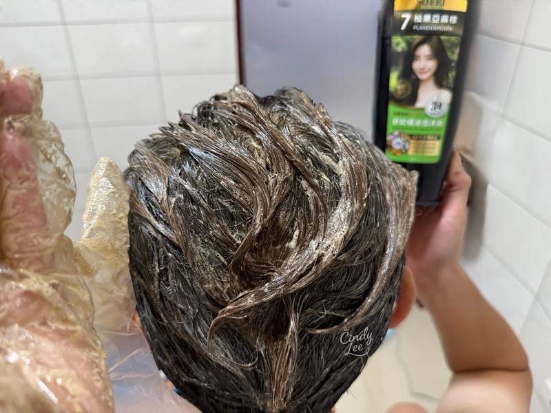 [保養]SOFEI舒妃【植泌泡沫染髮+9黑嚴損護髮霜+優油美