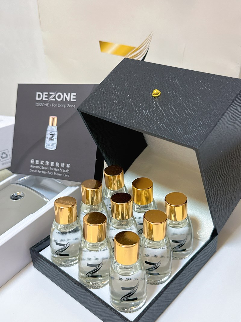 [保養] DEZONE髮根微療【養髮精華安瓶+導入儀】Cin