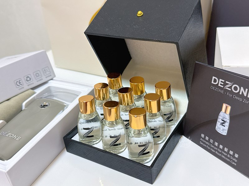 [保養] DEZONE髮根微療【養髮精華安瓶+導入儀】Cin