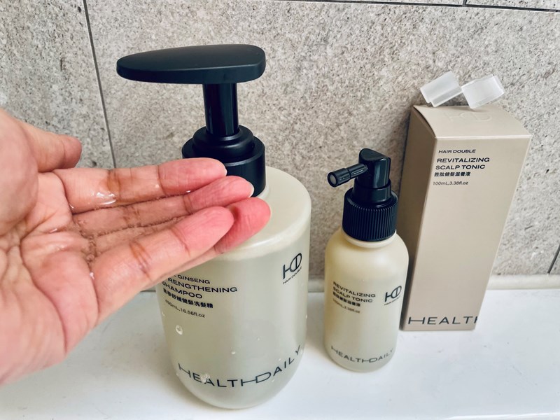 HD好日生醫好氣色養髮系列讓頭髮重現強韌的健康光澤 試用