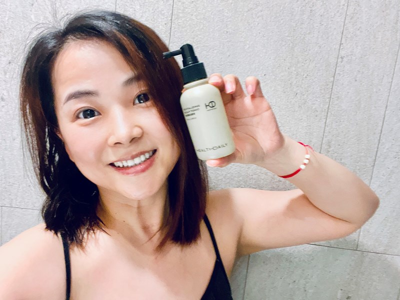 HD好日生醫好氣色養髮系列讓頭髮重現強韌的健康光澤 試用