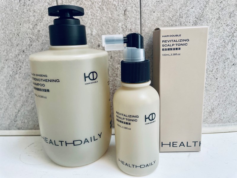 HD好日生醫好氣色養髮系列讓頭髮重現強韌的健康光澤 試用