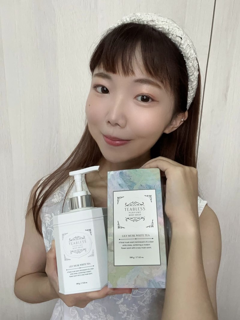 每次洗澡都像走進午後茶會的夢境🎀Teabless 茶柏蕾詩 試用