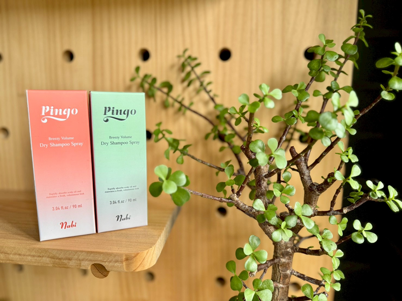 保持完美形象的秘密武器|pingo nabi 清香煥髮乾洗噴 試用