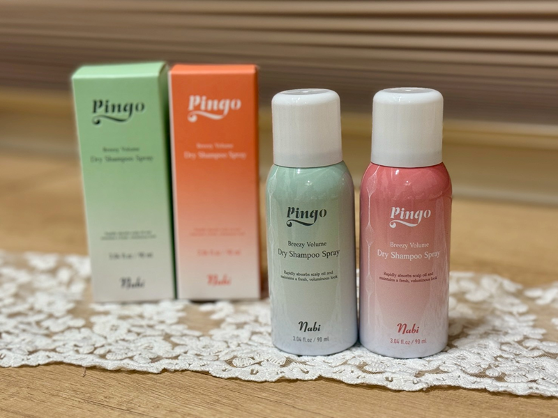 保持完美形象的秘密武器|pingo nabi 清香煥髮乾洗噴 試用