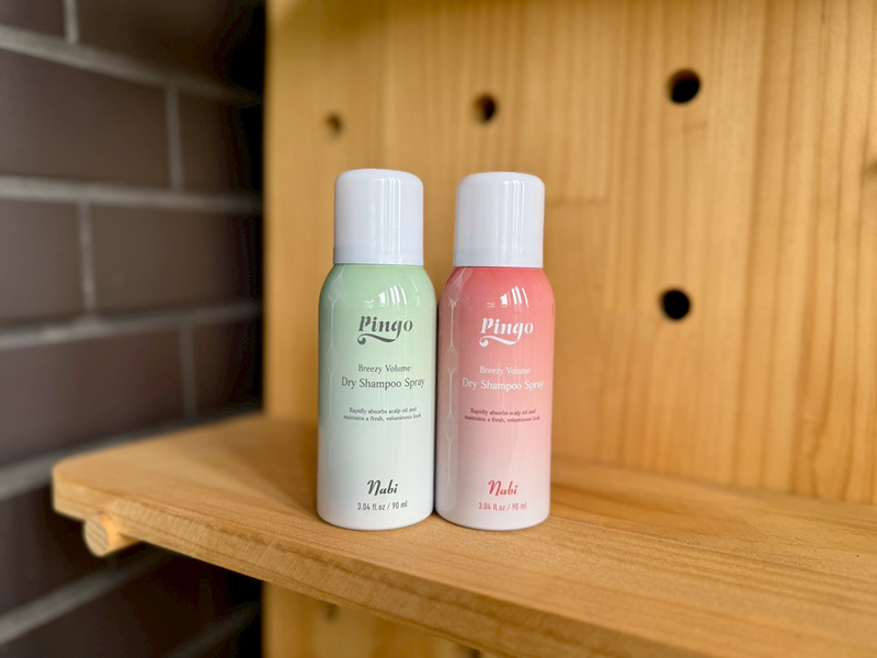 保持完美形象的秘密武器|pingo nabi 清香煥髮乾洗噴 試用