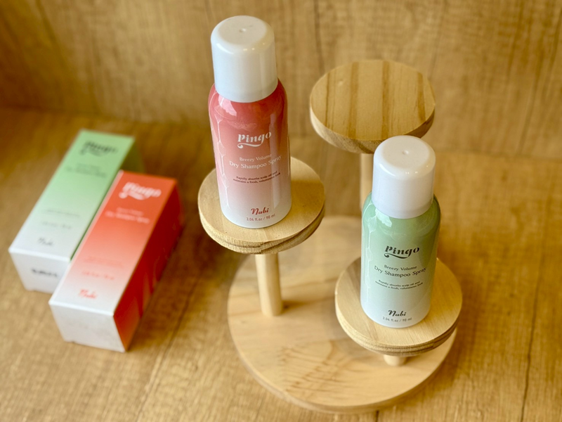 保持完美形象的秘密武器|pingo nabi 清香煥髮乾洗噴 試用