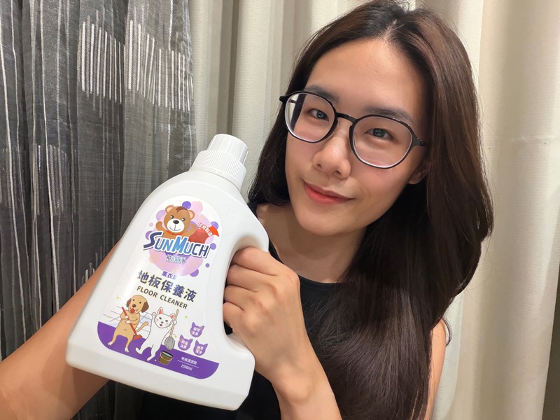 女人知己試用大隊,口碑行銷,部落客行銷,舔食無害,SGS99%抑菌,寵物適用,保加利亞真正薰衣草精油添加,SunMuch熊潔淨,寵物地板清潔劑,植萃地板清潔劑,貓咪,狗狗,寵毛小孩必備,除臭抗菌,柿子酵素添加除臭