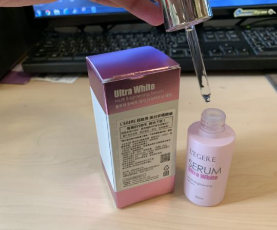 女人知己試用大隊,韓國L'EGERE蘭吉兒光速美白安瓶,韓國蘭吉兒光速美白安瓶,擁有近15年資深醫美背景的韓國科研團隊,研發高品質,安全有效的保養品,提倡精準保養理念,講求保養品用得多不如用得精準,獨家 ARP賦活深導因子,將保養成分更有效運作於肌膚底層,為啟動肌膚光采的鑰匙,光速美白安瓶,ARP賦活深導因子,7天美白,14天淡斑,穀胱甘肽,維他命C磷酸鎂鹽,抑制黑色素,好吸收不黏膩,白天可以用不反黑,很保濕