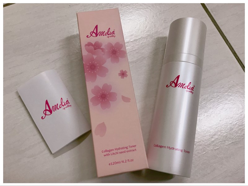 女人知己試用大隊,口碑行銷,Amelia櫻花膠原潤澤晶露,Amelia,櫻花膠原潤澤晶露,膠原蛋白胜肽,日本八重櫻花瓣萃取,荔枝種子萃取,使肌膚透亮嫩白,協助後續保養吸收