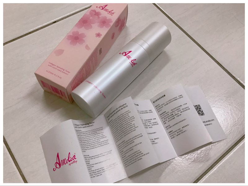 女人知己試用大隊,口碑行銷,Amelia櫻花膠原潤澤晶露,Amelia,櫻花膠原潤澤晶露,膠原蛋白胜肽,日本八重櫻花瓣萃取,荔枝種子萃取,使肌膚透亮嫩白,協助後續保養吸收