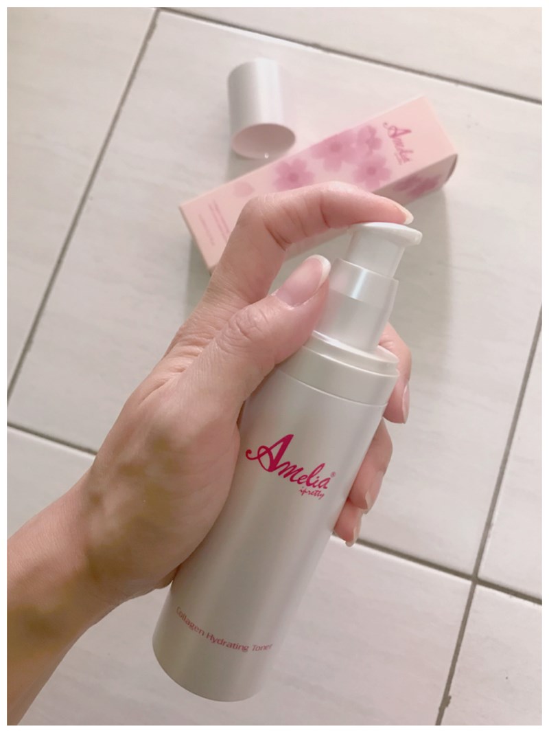 女人知己試用大隊,口碑行銷,Amelia櫻花膠原潤澤晶露,Amelia,櫻花膠原潤澤晶露,膠原蛋白胜肽,日本八重櫻花瓣萃取,荔枝種子萃取,使肌膚透亮嫩白,協助後續保養吸收