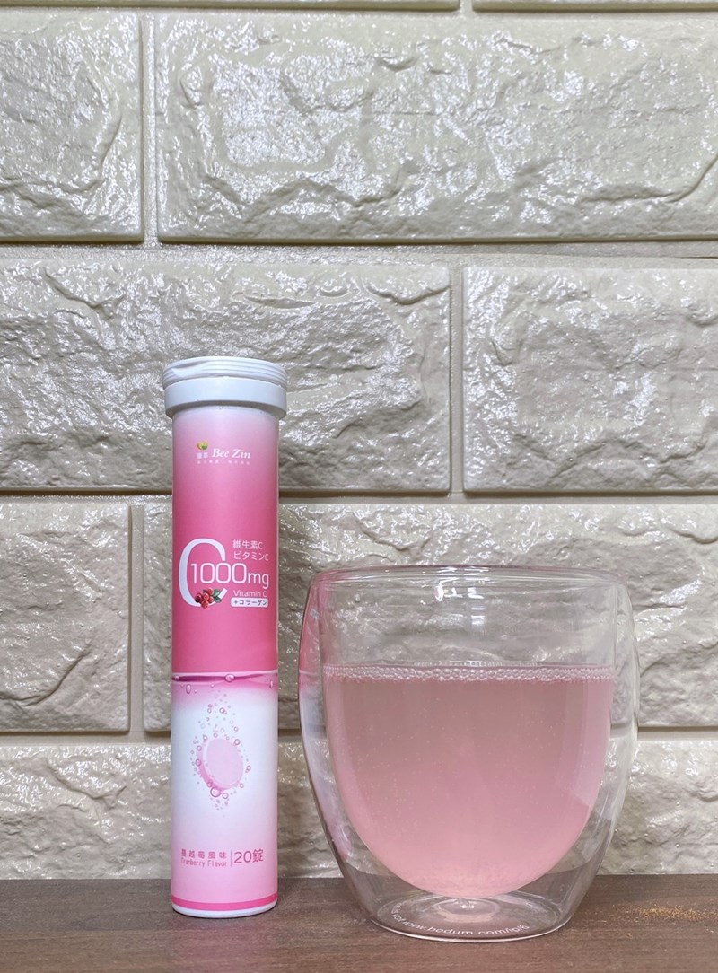 女人知己試用大隊,口碑行銷,部落客行銷,康萃 維生素C1000膠原發泡錠,BeeZin康萃,維生素C膠原發泡錠,1000mgVit.C,Vit.C膠原發泡錠,瑞莎,好氣色,促進膠原蛋白形成,促進鐵吸收,具抗氧化作用,粉紅蔓越莓口味
