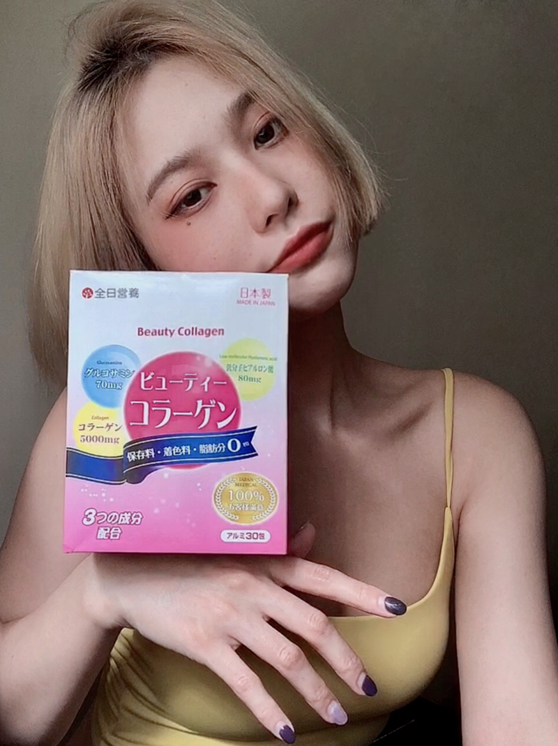 女人知己試用大隊,口碑行銷,部落客行銷,全日營養膠原蛋白7g,日藥本舖,日藥本舖獨家販售,日本製品質最安心,膠原蛋白,膠原蛋白含量5000mg,增添玻尿酸,玻尿酸80mg,保濕超有感,三大成分:魚膠原蛋白,玻尿酸,葡萄糖胺
