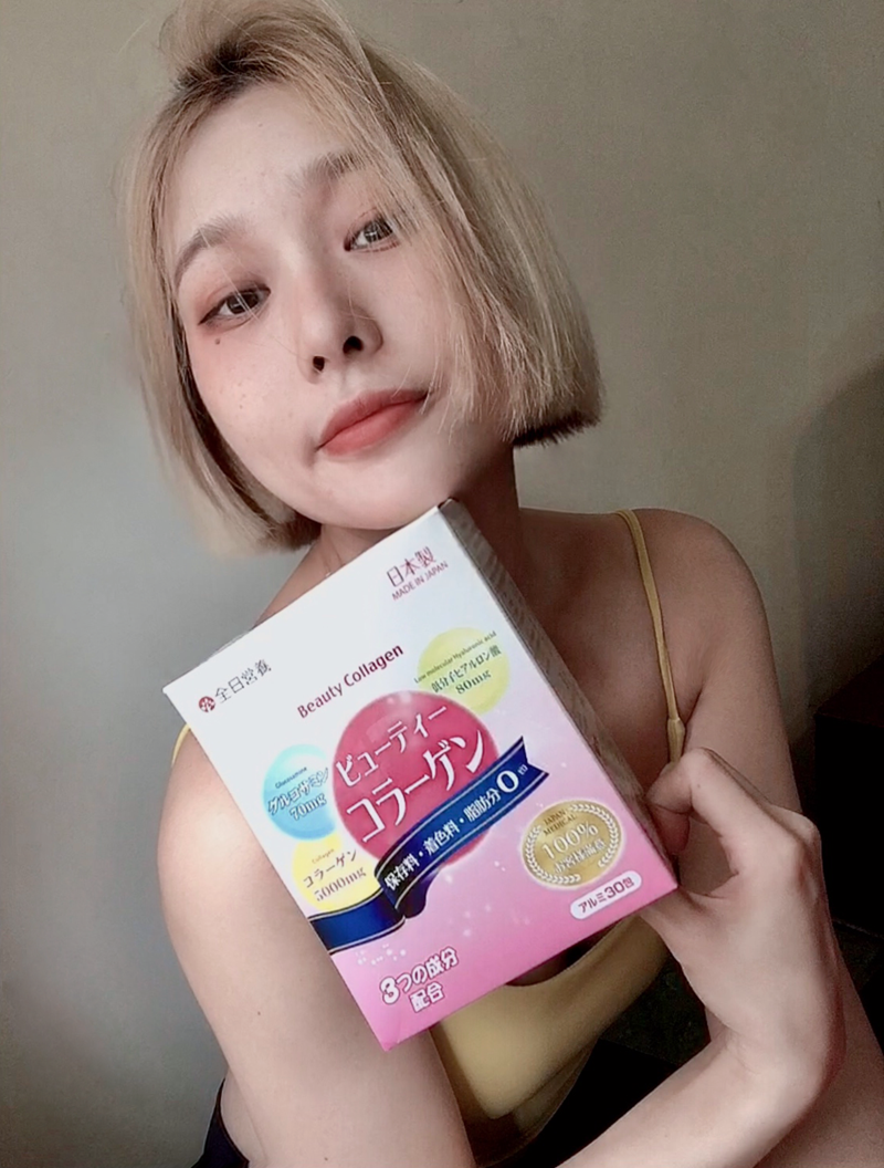 女人知己試用大隊,口碑行銷,部落客行銷,全日營養膠原蛋白7g,日藥本舖,日藥本舖獨家販售,日本製品質最安心,膠原蛋白,膠原蛋白含量5000mg,增添玻尿酸,玻尿酸80mg,保濕超有感,三大成分:魚膠原蛋白,玻尿酸,葡萄糖胺