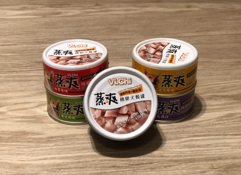 女人知己試用大隊,口碑行銷,部落客行銷,維齊 Vi.Chi 蒸爽機腿犬餐罐 80g,鮮嫩大塊雞腿肉,機能高湯補充營養與水分,低卡路里,低脂肪,易吸收,增強體質,大塊肉塊,口感十足