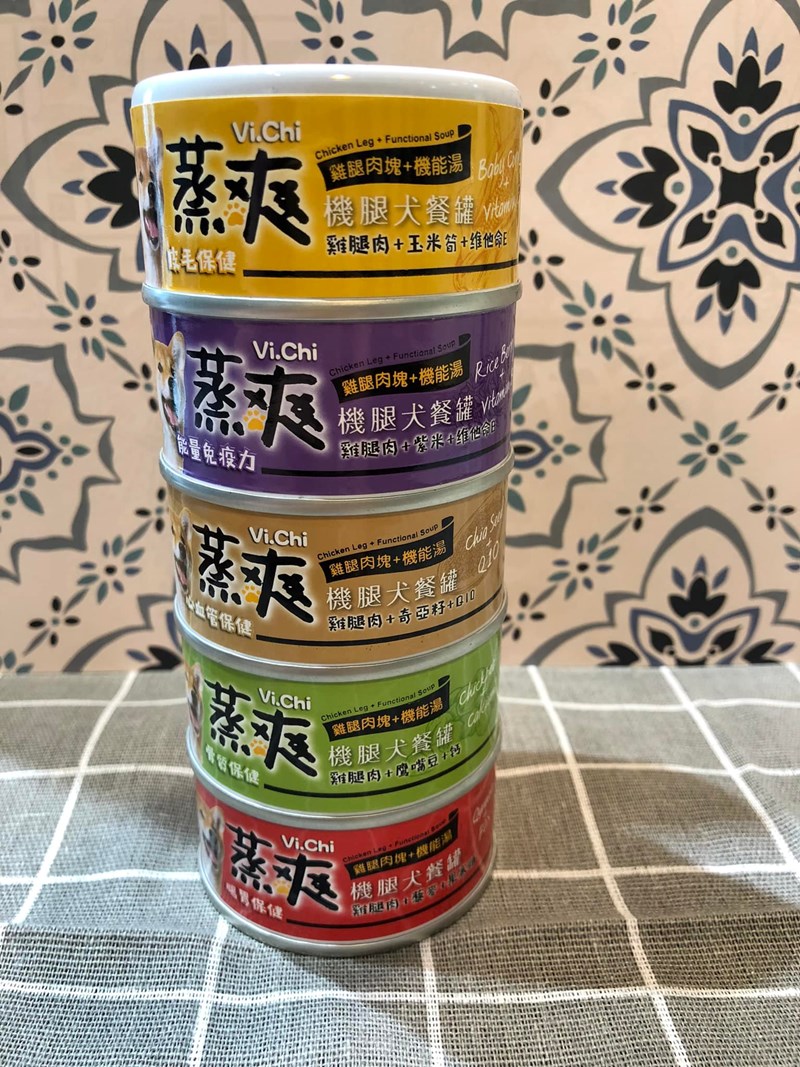 女人知己試用大隊,口碑行銷,部落客行銷,維齊 Vi.Chi 蒸爽機腿犬餐罐 80g,鮮嫩大塊雞腿肉,機能高湯補充營養與水分,低卡路里,低脂肪,易吸收,增強體質,大塊肉塊,口感十足