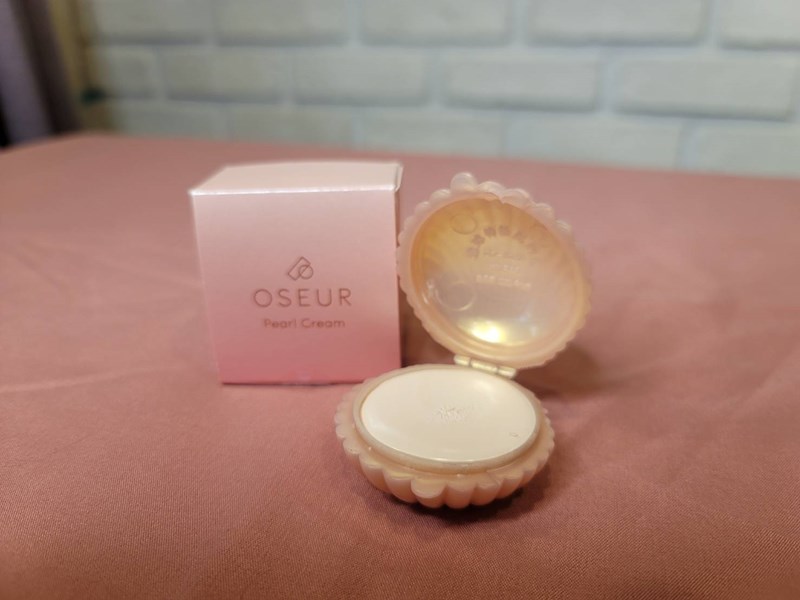 女人知己試用大隊,口碑行銷,部落客行銷,OSEUR歐絲爾環球特製真珠膏10g,粉紅貝殼,潤色,古早的素顏霜,台灣製造,外銷,保濕,皮膚變細緻,光滑粉嫩,修飾毛孔,均勻膚色,保濕水潤