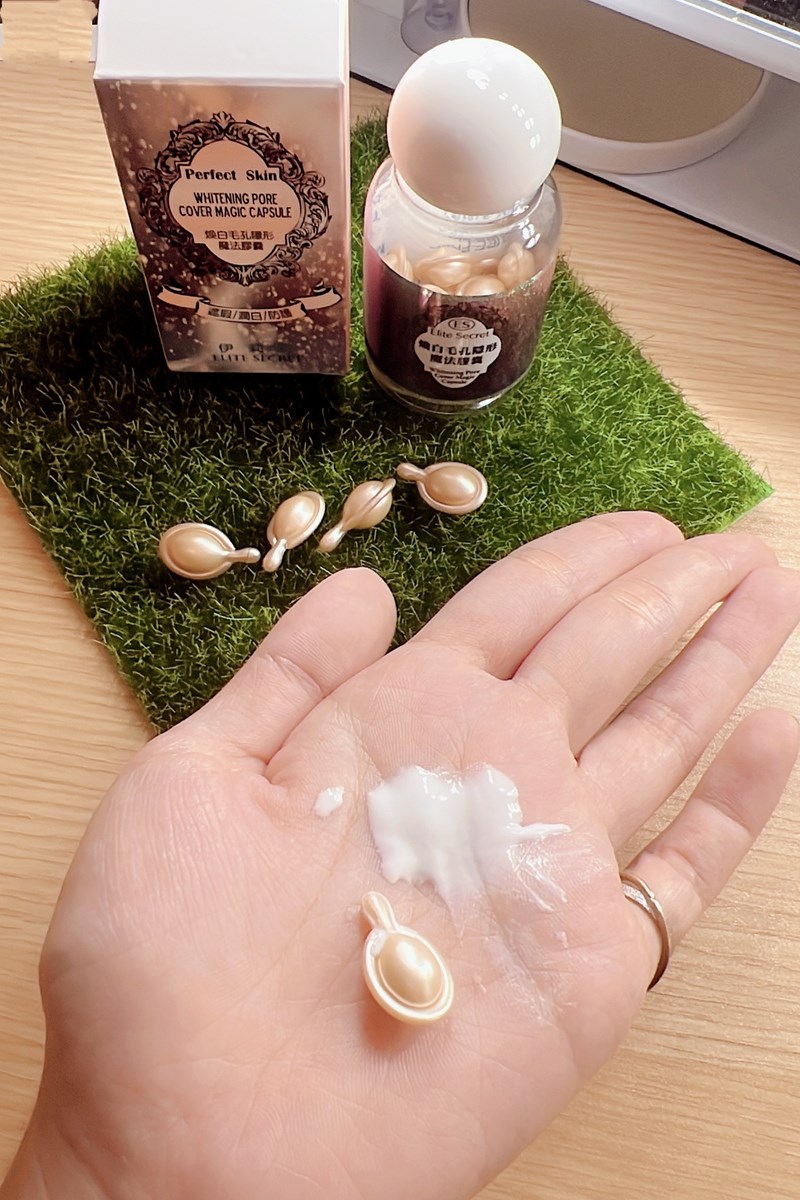 女人知己試用大隊,伊莉特煥白毛孔隱形魔法膠囊,一顆抵3瓶,伊莉特47年膚質改造專家