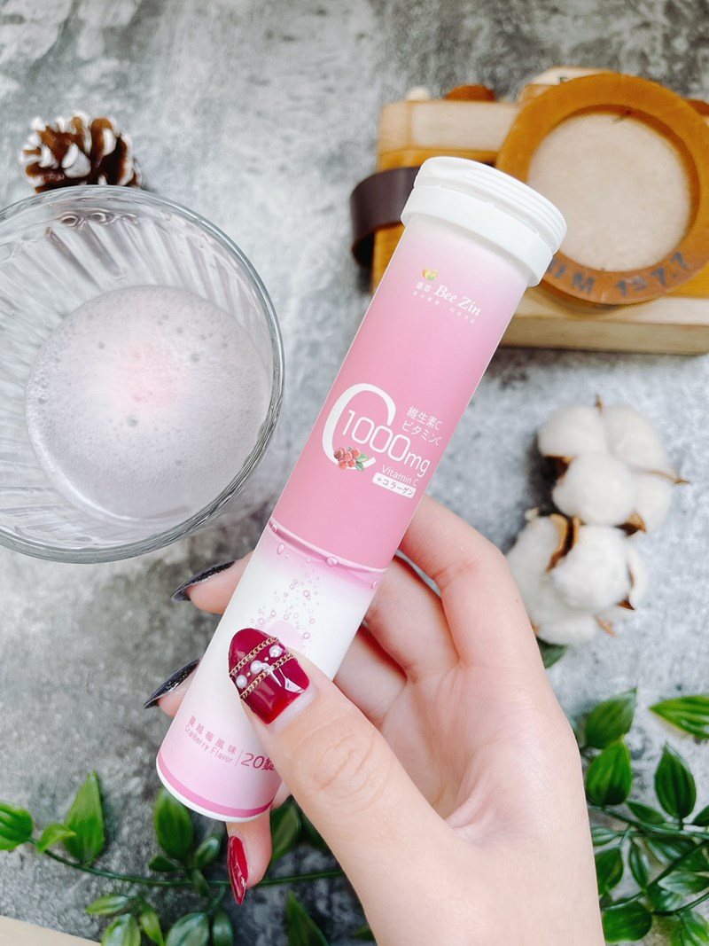 女人知己試用大隊,口碑行銷,部落客行銷,康萃 維生素C1000膠原發泡錠,BeeZin康萃,維生素C膠原發泡錠,1000mgVit.C,Vit.C膠原發泡錠,瑞莎,好氣色,促進膠原蛋白形成,促進鐵吸收,具抗氧化作用,粉紅蔓越莓口味