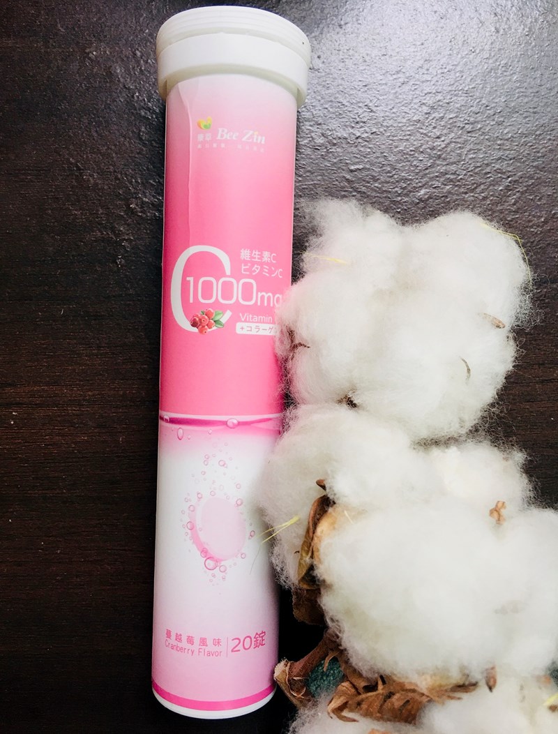 女人知己試用大隊,口碑行銷,部落客行銷,康萃 維生素C1000膠原發泡錠,BeeZin康萃,維生素C膠原發泡錠,1000mgVit.C,Vit.C膠原發泡錠,瑞莎,好氣色,促進膠原蛋白形成,促進鐵吸收,具抗氧化作用,粉紅蔓越莓口味