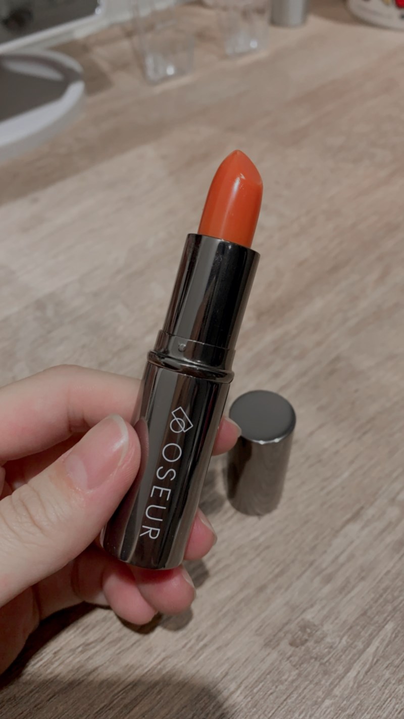 女人知己試用大隊,口碑行銷,部落客行銷,OSEUR歐絲爾時尚經典唇膏-08陽光金盞,防止嘴唇乾裂,唇色蒼白問題,唇紋明顯問題,滋潤保濕,自然水潤,含多重保濕滋養成分,使嘴唇光滑,撫平嘴唇細紋,保護嘴唇,透明感自然唇色,瞬間轉換紅潤好氣色