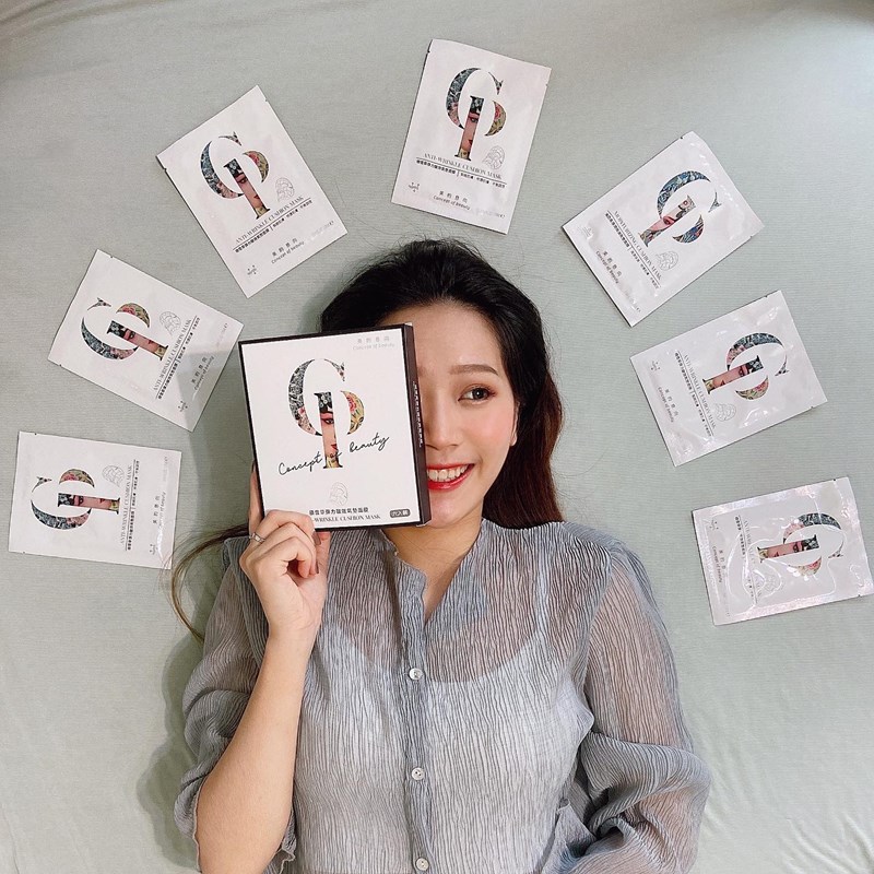 女人知己試用大隊,口碑行銷,部落客行銷,美的意向頂級專業面膜Concept of beauty,原物料與配方來至日本,保濕力可維持至隔天,易上妝不脫妝,保濕,海茴香,七葉樹萃取,氣墊布膜,撫平細紋,積雪草,角鯊烷,亮白,雪絨花,橄欖葉萃取,尿囊素,仙人掌,竹炭黑面膜,肌膚會呼吸,清爽不油膩