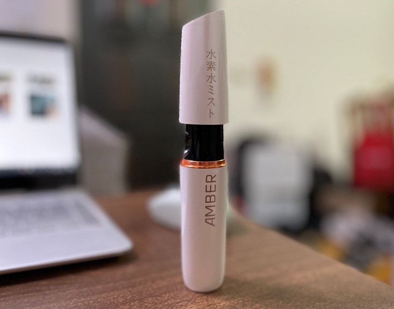 女人知己試用大隊,口碑行銷,部落客行銷,AMBER水素水美膚儀,AMBER水素水美膚儀,保濕,定妝,舒護,科技,時尚,氣霧細緻,氫水,感應環,日本保養,輕巧,取代日常化妝水,保濕噴霧,定妝噴霧,舒緩噴霧,充電＋純水＝即可使用