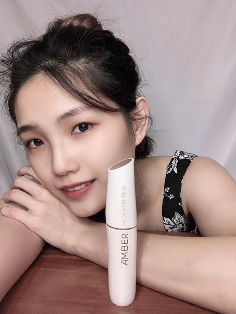 女人知己試用大隊,口碑行銷,部落客行銷,AMBER水素水美膚儀,AMBER水素水美膚儀,保濕,定妝,舒護,科技,時尚,氣霧細緻,氫水,感應環,日本保養,輕巧,取代日常化妝水,保濕噴霧,定妝噴霧,舒緩噴霧,充電＋純水＝即可使用
